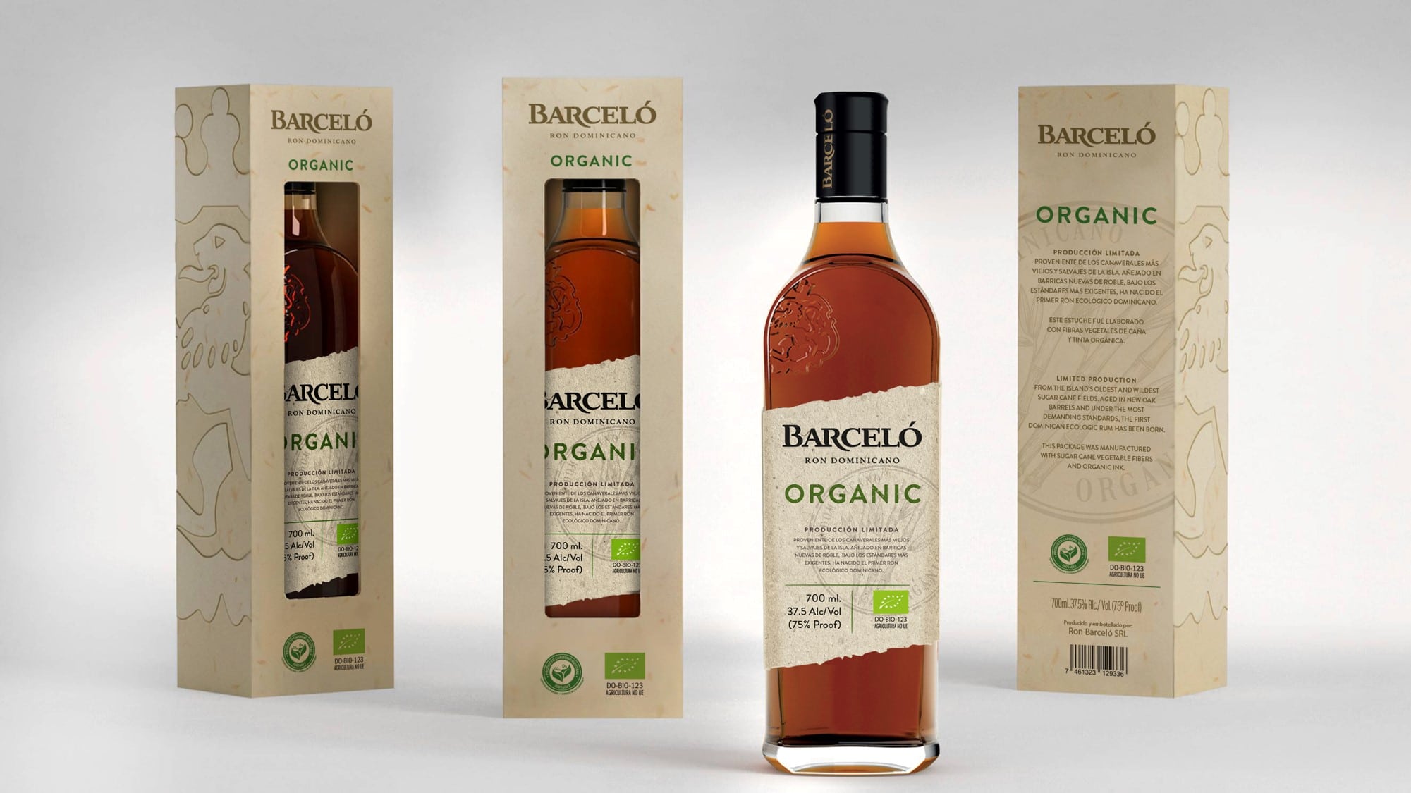 BArceló Organic indpakning
