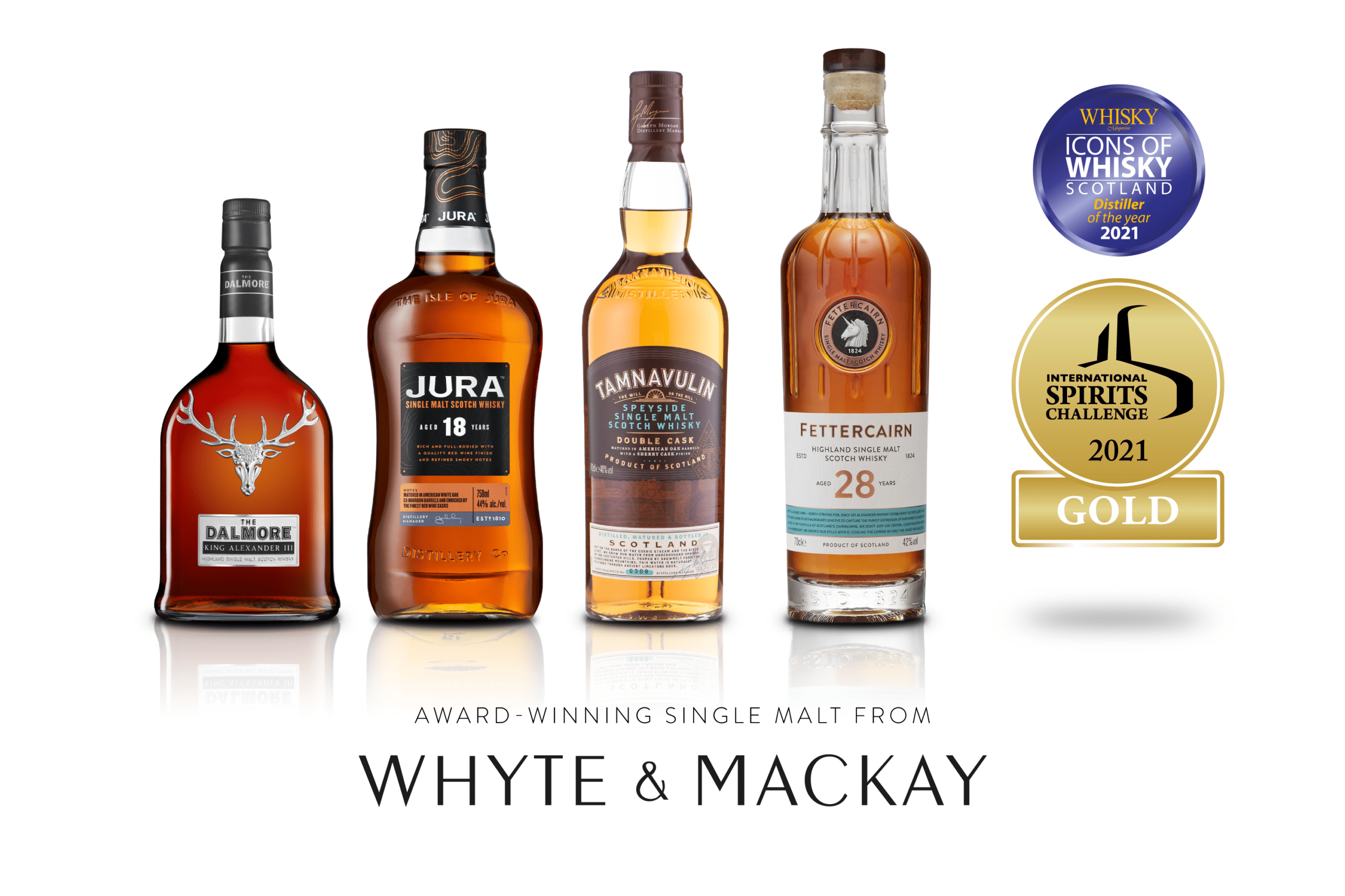 Whyte & Mackay 2021 awards 